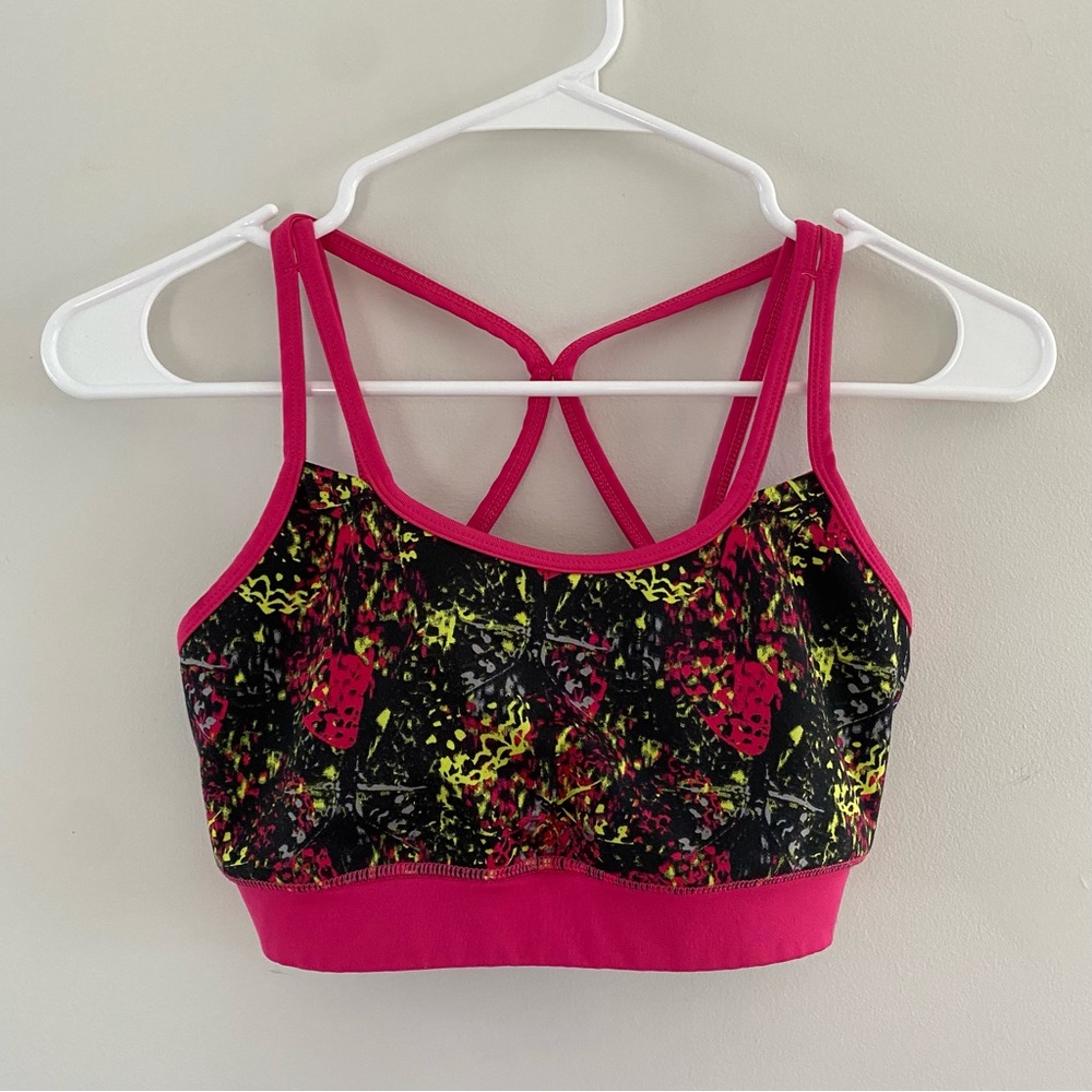 Gaiam Yoga Sports Bra with Cute Straps